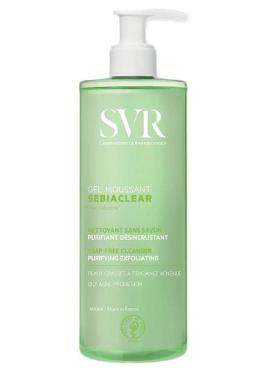 SVR Sebiaclear Gel Moussant żel oczyszczający do twarzy 400ml