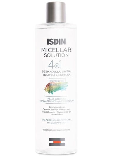 Isdin Micellar Solution Hydrating Facial Cleansing płyn micelarny do twarzy 400ml