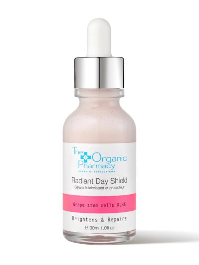 The Organic Pharmacy Radiant Day Shield ultralekkie ochronne serum na dzień SPF10 30ml