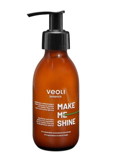 Veoli Botanica Make Me Shine wygładzająco-nabłyszczająca maska laminująca do włosów 140ml