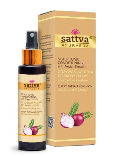 Sattva Scalp Tonic wcierka do włosów Curry Patta & Onion 100ml