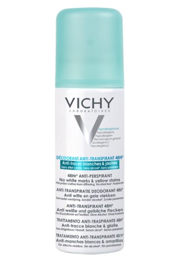 Vichy Anti-Perspirant Deodorant antyperspirant w sprayu 48h przeciw śladom na ubraniach 125ml