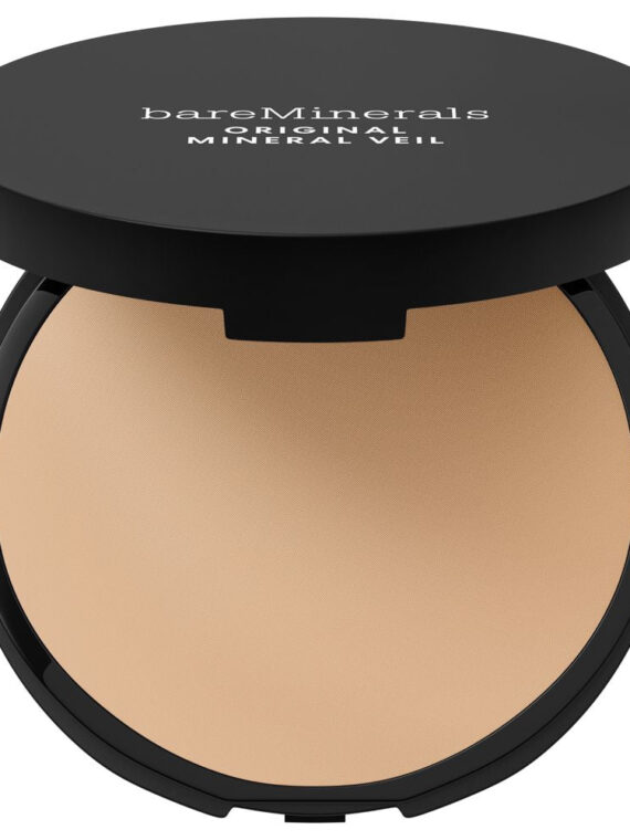 bareMinerals Original Mineral Veil Pressed Setting Powder prasowany puder utrwalający Sheer Medium 9g