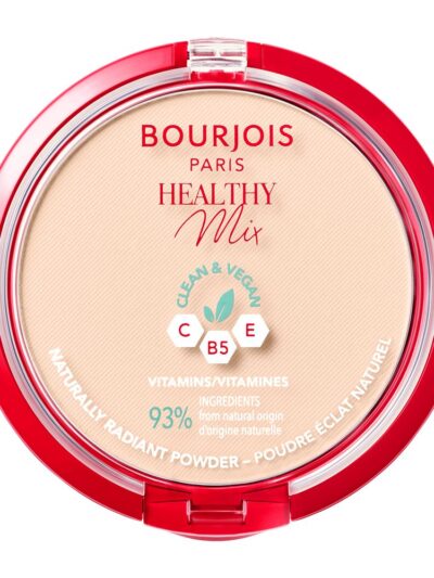 Bourjois Healthy Mix Clean wegański puder matujący 01 Ivory 11g