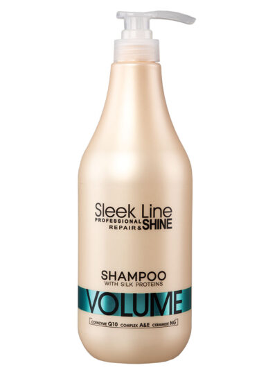 Stapiz Sleek Line Repair Volume Shampoo szampon do włosów z jedwabiem zwiększający objętość 1000ml