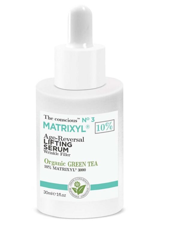 The Conscious Matrixyl liftingujące serum do twarzy z organiczną zieloną herbatą 30ml
