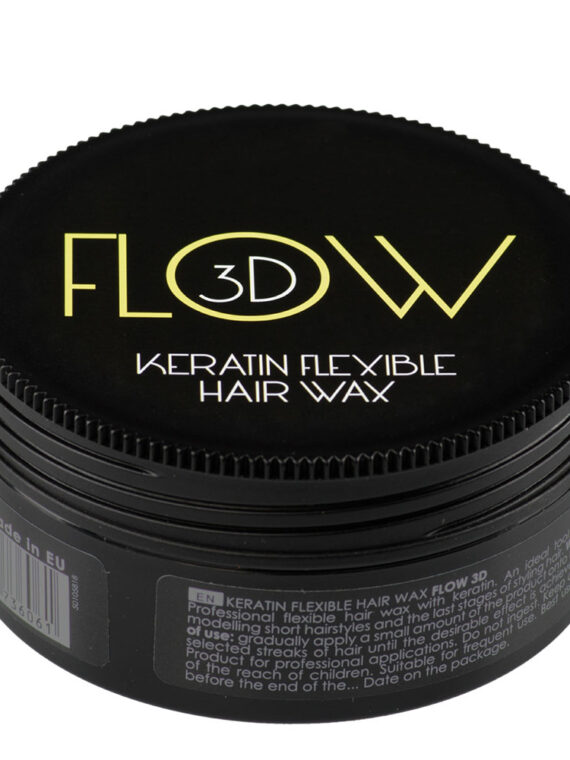 Stapiz Flow 3D Keratin Flexible Hair Wax elastyczny wosk do włosów z keratyną 100g