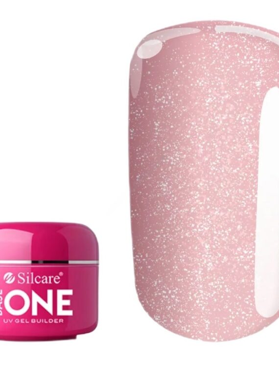 Silcare Base One Shimmer Misty Rose żel budujący do paznokci 50g