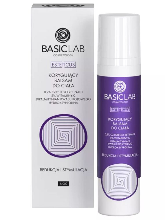 BasicLab Esteticus korygujący balsam do ciała 0.2% czystego retinalu 100ml