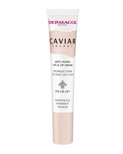 Dermacol Caviar Energy Eye & Lip Cream przeciwzmarszczkowy krem do okolic oczu i ust 15ml