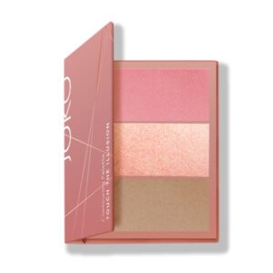 Joko Touch The Illusion Contouring Palette paletka do konturowania twarzy 3w1 01 Pink 3×3.5g