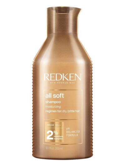 Redken All Soft Shampoo nawilżający szampon do włosów suchych i łamliwych 300ml