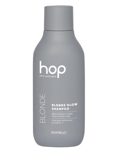 MONTIBELLO Hop Blonde Glow Shampoo rozświetlający szampon do włosów rozjaśnianych i blond 300ml