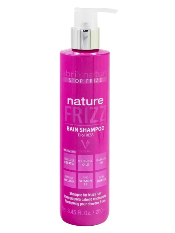 abril et nature Nature Frizz Bain Shampoo szampon do włosów puszących się 250ml