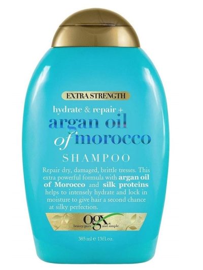 OGX Extra Strength Hydrate + Repair Argan Oil of Morocco Shampoo szampon z marokańskim olejkiem arganowym 385ml