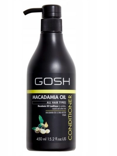 Gosh Macadamia Oil odżywka do włosów z olejem macadamia 450ml