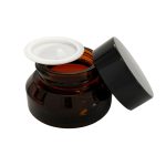 Szklany słoik kosmetyczny z plastikową nakrętką 15 ml