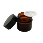 Szklany słoik kosmetyczny z plastikową nakrętką 10 ml