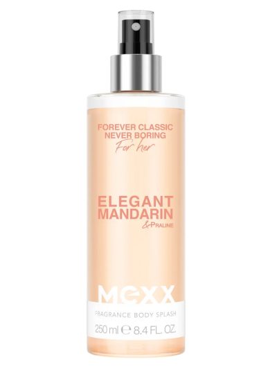 Mexx Forever Classic Never Boring Elegant Mandarin & Pralin perfumowana mgiełka do ciała 250ml