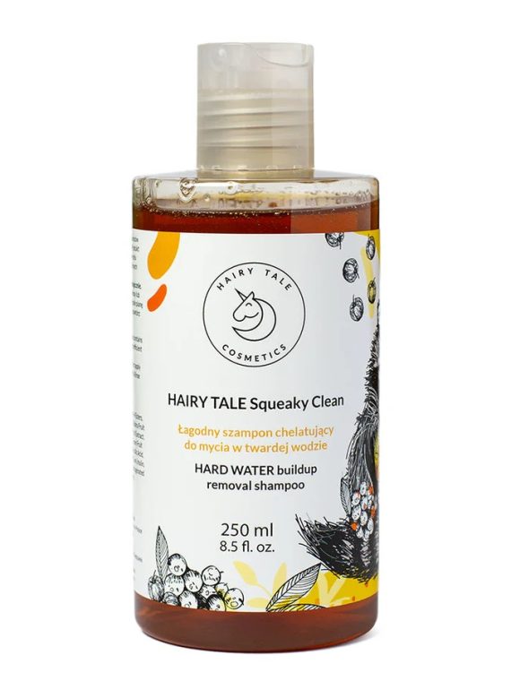 HAIRY TALE Squeaky Clean łagodny szampon chelatujący do mycia w twardej wodzie 250ml