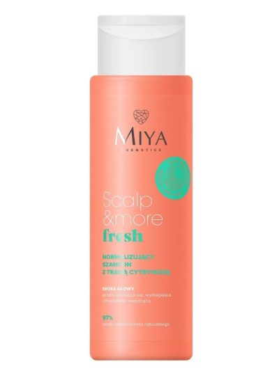 Miya Cosmetics Scalp & More Fresh normalizujący szampon z trawą cytrynową 300ml