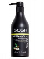 Gosh Macadamia Oil szampon do włosów z olejem macadamia 450ml