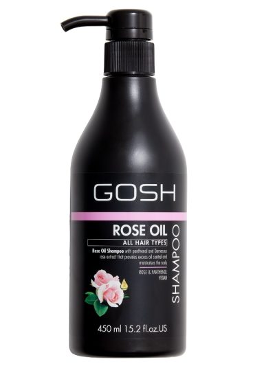 Gosh Rose Oil szampon do włosów z olejkiem różanym 450ml