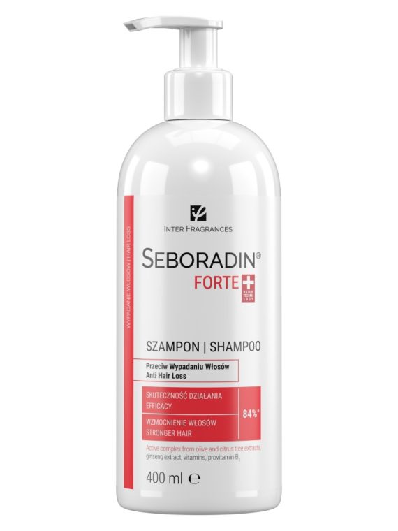 SEBORADIN Forte szampon przeciw wypadaniu włosów 400ml