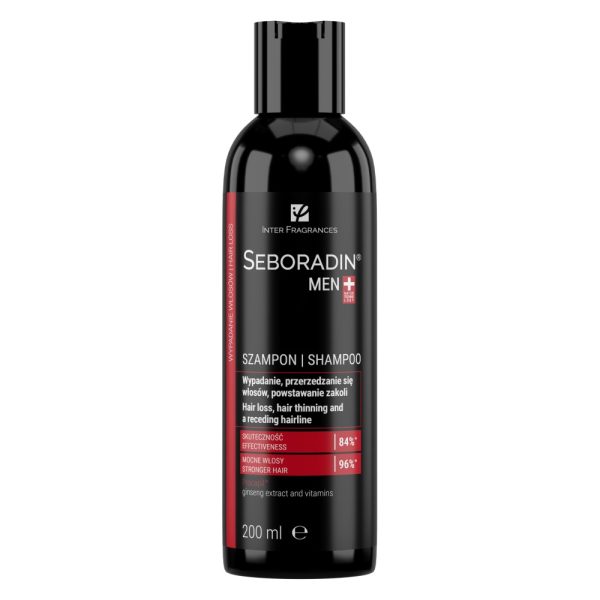SEBORADIN Men szampon przeciw wypadaniu włosów dla mężczyzn 200ml