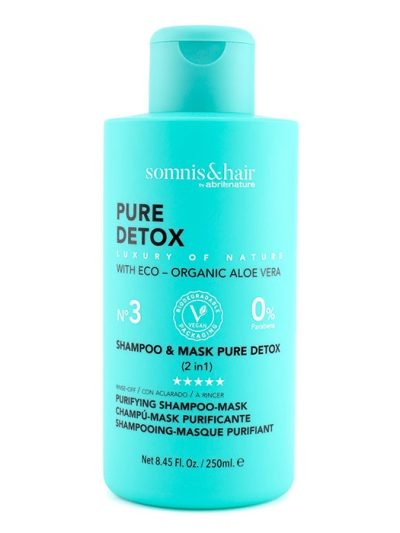 Somnis&Hair Pure Detox szampon i maska do włosów 2w1 250ml