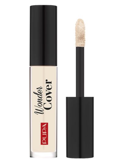 Pupa Milano Wonder Cover Total Coverage Concealer kryjący korektor do twarzy 001 Porcelain 4.2ml