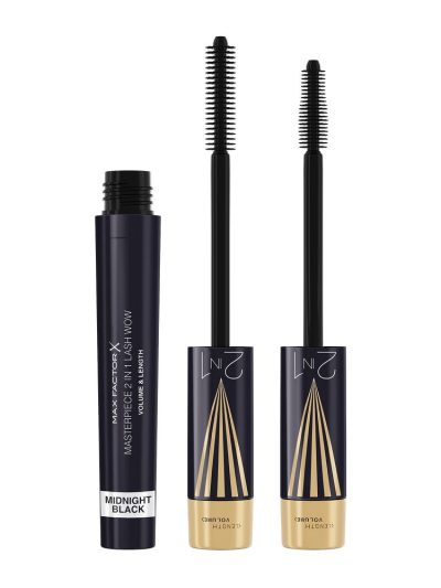 Max Factor Masterpiece 2in1 Lash Wow wydłużający i nadający objętość tusz do rzęs 003 Midnight Black 7ml