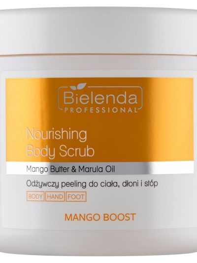 Bielenda Professional Mango Boost odżywczy peeling do ciała dłoni i stóp 550g