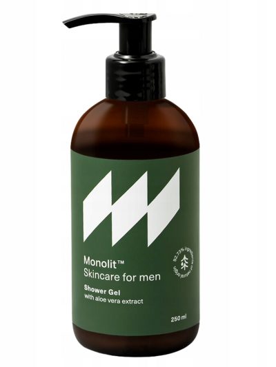 Monolit Skincare For Men żel pod prysznic z aloesem 250ml