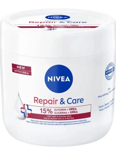 Nivea Repair & Care krem nawilżająco-regenerujący z mocznikiem 400ml