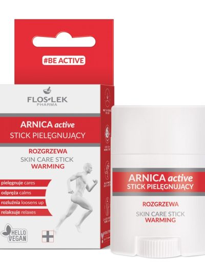 Floslek Arnica Active Stick pielęgnujący sztyft rozgrzewający 22g