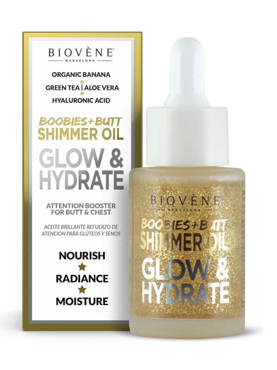 Biovene Glow & Hydrate olejek do piersi i pośladków 30ml