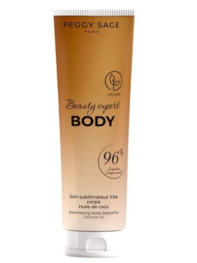 Peggy Sage Beauty Expert Body rozświetlający balsam do ciała z olejkiem kokosowym 150ml