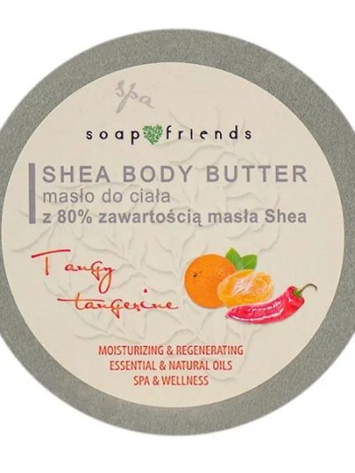 Soap&Friends Shea Butter 80% masło do ciała Tangy Tangerine 200ml