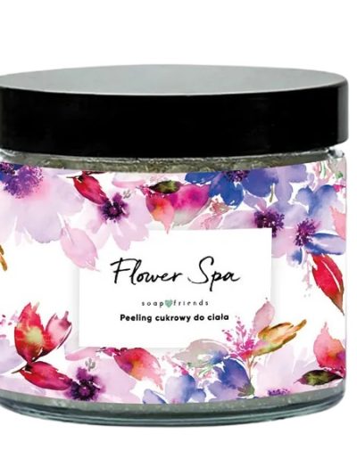 Soap&Friends Flower Spa cukrowy peeling do ciała 250ml