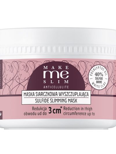 Lirene Make Me Slim Anticellulite maska siarczkowa wyszczuplająca 200g