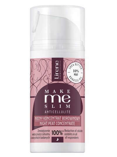 Lirene Make Me Slim Anticellulite nocny koncentrat borowinowy 100ml