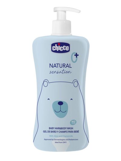 Chicco Natural Sensation płyn do mycia ciała i włosów 0m+ 500ml