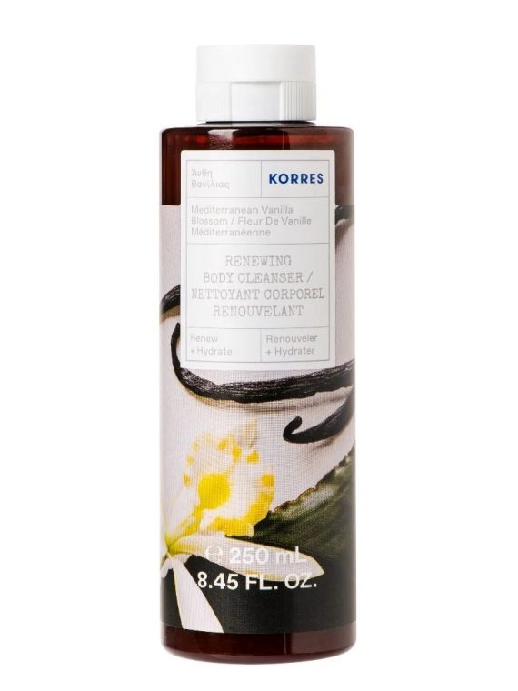 Korres Mediterranean Vanilla Blossom Renewing Body Cleanser rewitalizujący żel do mycia ciała 250ml