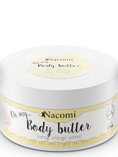 Nacomi Body Butter masło do ciała Pomarańczowy Sorbet 100ml