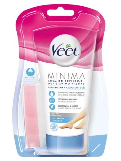 Veet Minima krem do depilacji pod prysznic skóra wrażliwa 135ml