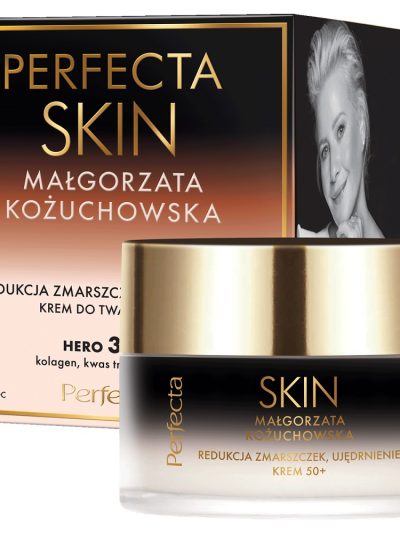 Perfecta Skin Małgorzata Kożuchowska ujędrniający krem na dzień i na noc 50+ 50ml