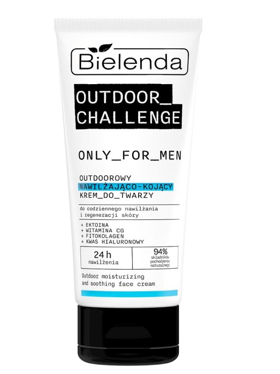 Bielenda Only For Men Outdoor Challenge outdoorowy nawilżająco-kojący krem do twarzy 50ml