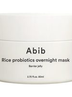 Abib Rice Probiotics Overnight Mask Barrier Jelly wzmacniająca maska do twarzy na noc 80ml