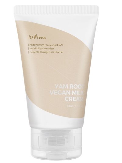 Isntree Yam Root Vegan Milk Cream nawilżający krem do twarzy 80ml